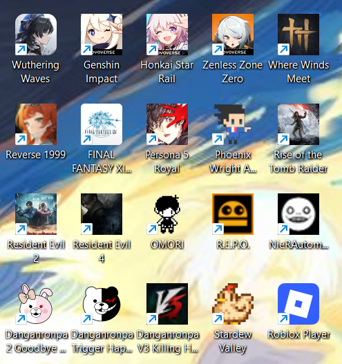 vynnari's tweet photo. rate my game collection https://t.co/NeODoVUWNk