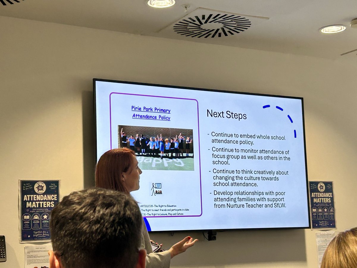 Jane_Arthur_'s tweet photo. Thanks @PirieParkPS HT, PT and SFLW for sharing their improving attendance journey today #included #engaged #belonging #partnership ๐๐๐ Great work! @MissD_HT @psybasedata @MicheleStewart0 ๐๐ผ๐๐ผ๐๐ผโญ๏ธ https://t.co/ltcB2XdmRf