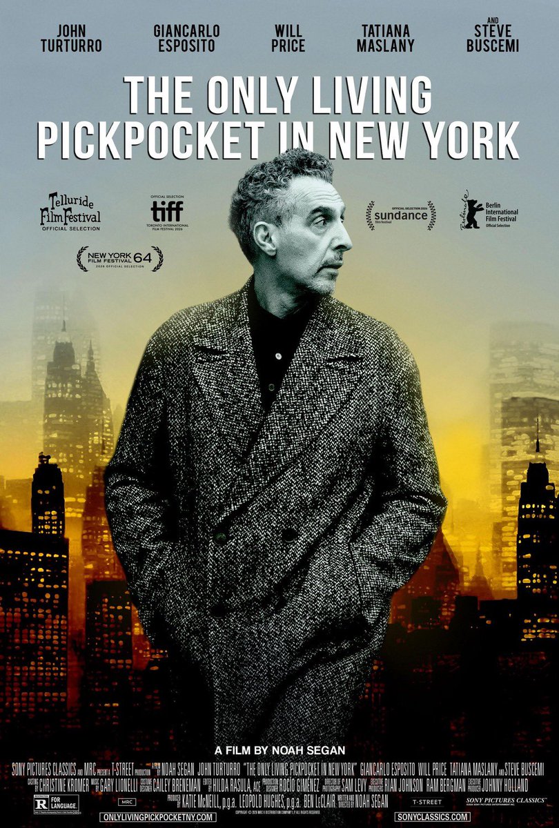 FahadJackman's tweet photo. 🚨🚨🚨🚨🚨
The Only Living Pickpocket in New York 2026
فيلم دراما وجريمة واثارة مُنتظر

تدور الأحداث حول هاري ليمان ، نشّال مسن ومحترف ، يعيش في نيويورك الحديثة التي لم تعد مناسبة لمهنته القديمة ، فالأموال النقدية أصبحت أقل ، والبطاقات البنكية يمكن إلغاؤها بسهولة. 
لكن عملية نشل عادية تنقلب إلى مشكلة خطيرة عندما يسرق هاري قطعة USB مهمة من الشخص الخطأ  !

📍عُرض الفيلم في مهرجانات وحصل على تقييمات عالية جدًا. 

يعرض رسميًا في 16 اكتوبر