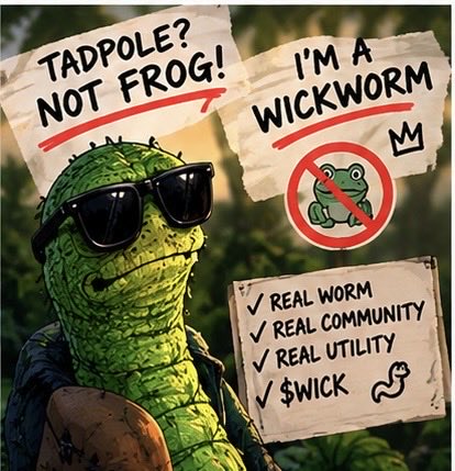 Decent001w3's tweet photo. @WickWormCoin Sixth entry 🔥🔥🔥 https://t.co/KSxC2f7CJF