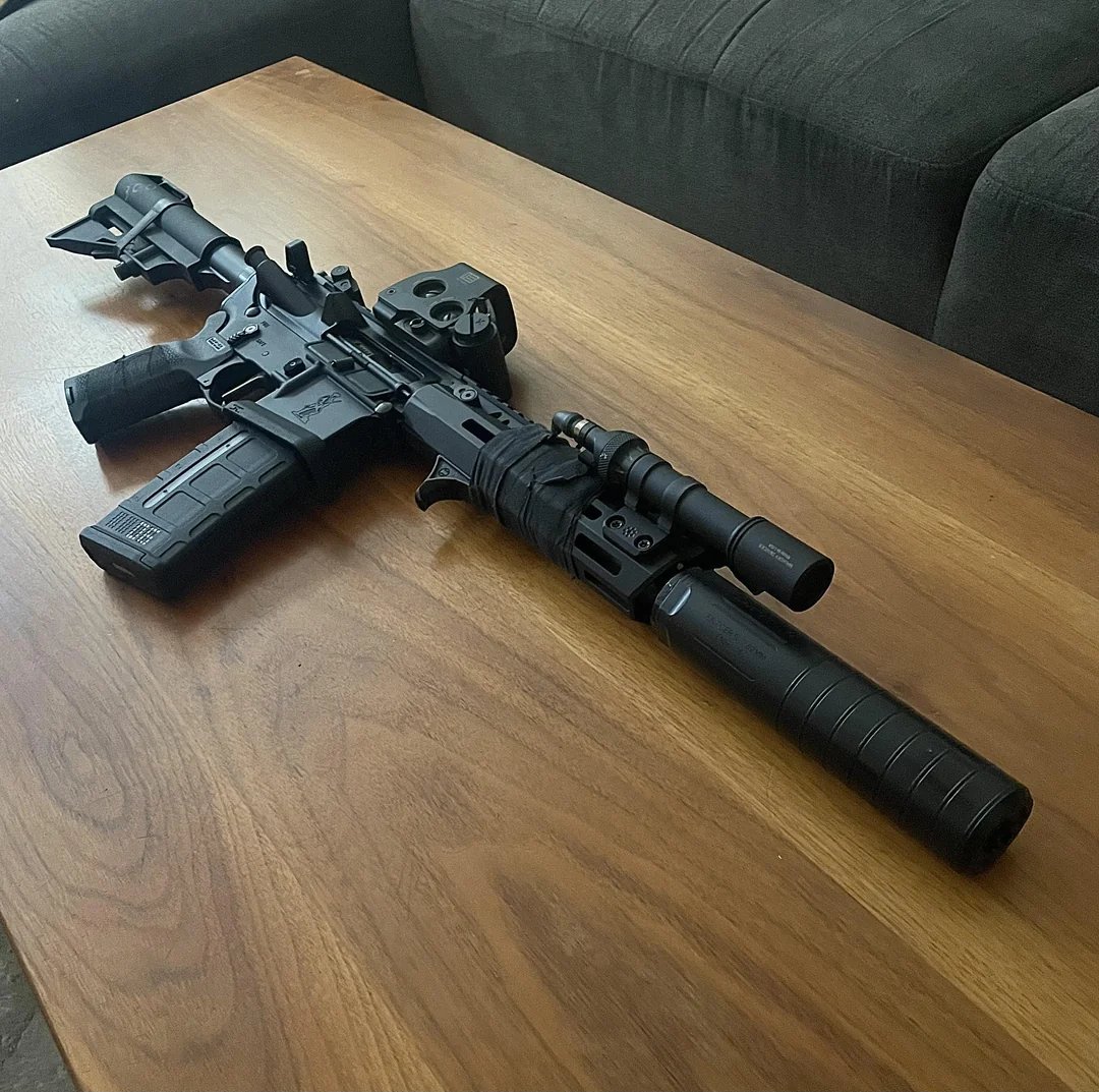 RogueWarrior47's tweet photo. AR-15 .300BO Pistol https://t.co/iOpbaNRF9z