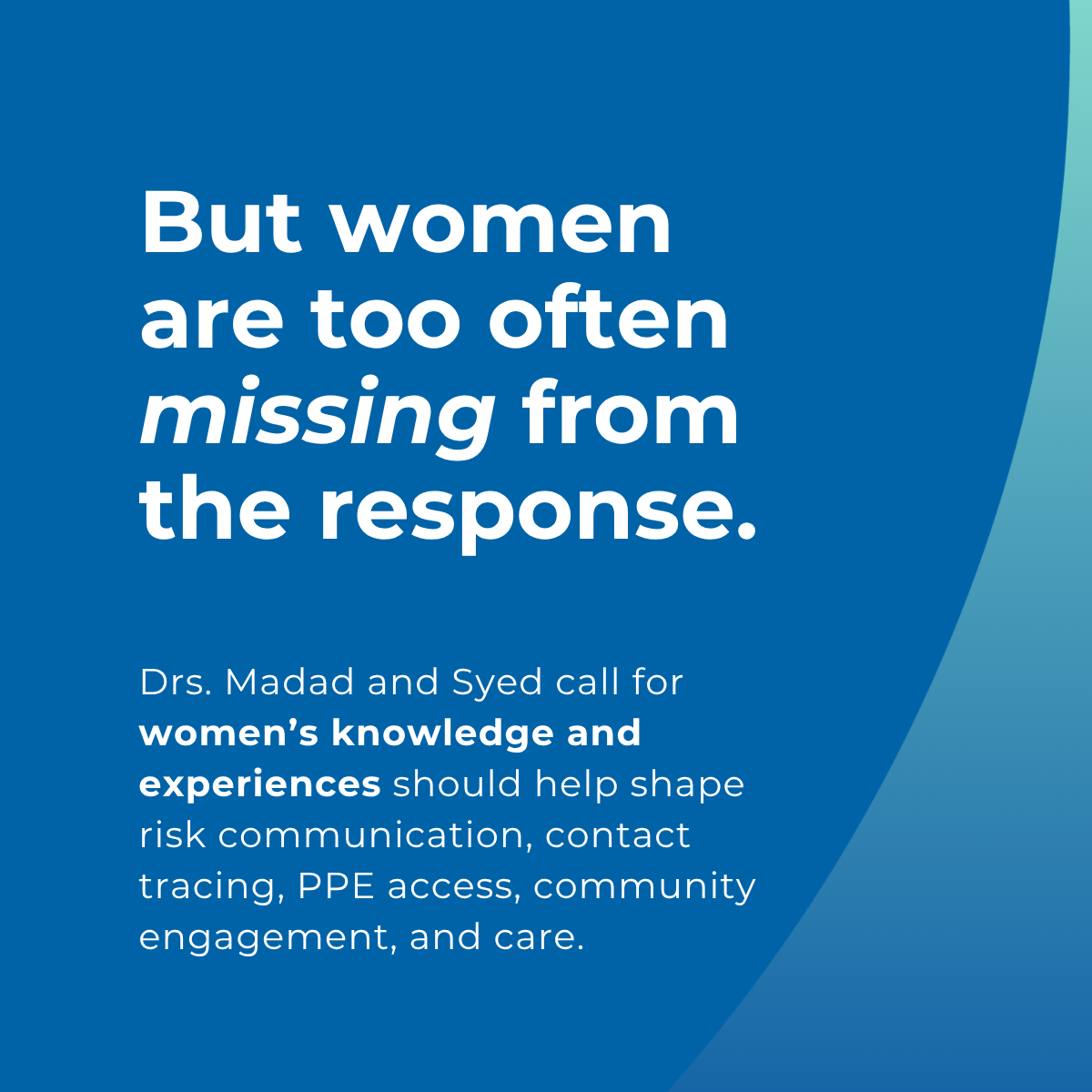TheNETEC's tweet photo. “They are the outbreak response.”

For #WomenInMedicineMonth, Drs. Syra Madad and Uzma Syed examine how inequality shapes infectious disease outbreaks—and why including women in response planning is essential to containment.

Read: https://t.co/L1UZYaewf3 https://t.co/HDSR7QWnnt