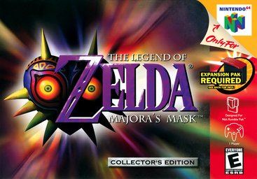 VonNevermore's tweet photo. @videogamedeals Majora's Mask is easily my favorite Zelda game https://t.co/9CzualPqSA