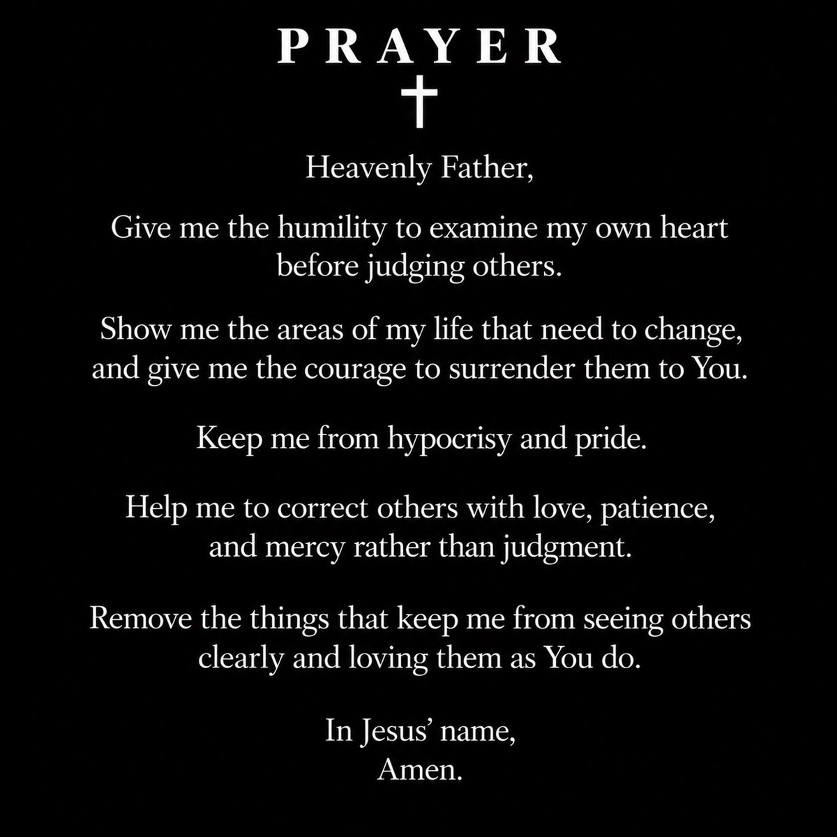 faithbridgeproj's tweet photo. 📖 Daily Devotional | Look Within

It’s easy to see the faults of others while overlooking the areas where we still need to grow.

Jesus reminds us to examine our own hearts first.

#DailyDevotional #FaithBridgeProject https://t.co/h64oUboTQN