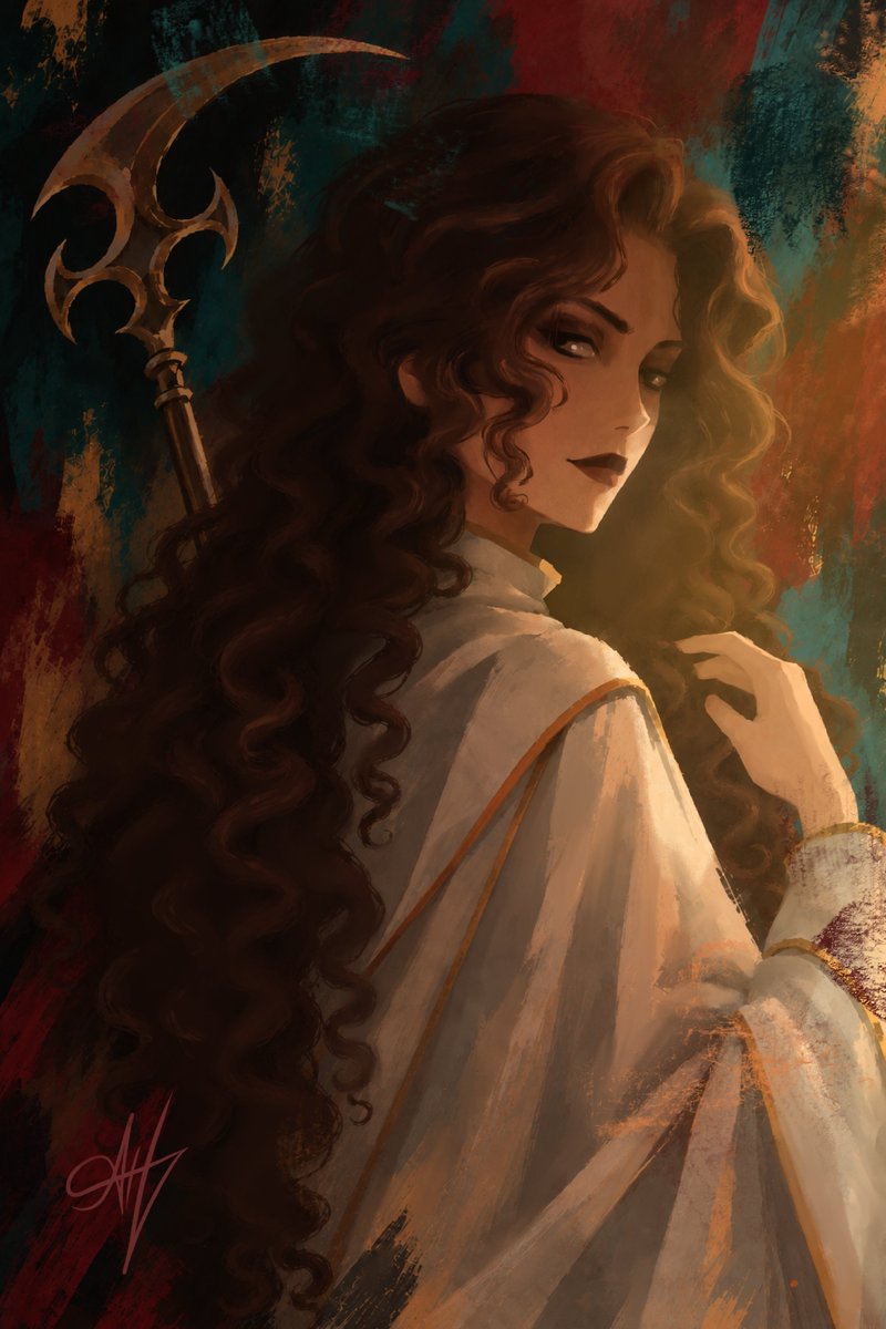 TheMotherOfRuin's tweet photo. I am super excited to share the talented @Batsyinks 's most recent artwork: an #illustration of the primary #villain in my #darkfantasy novel, #MotherOfRuin. Here is her take on the all-powerful Marianne Legare.

For more amazing artwork, follow her at https://t.co/rjAqWxctTs! https://t.co/wHJBMIpb0P