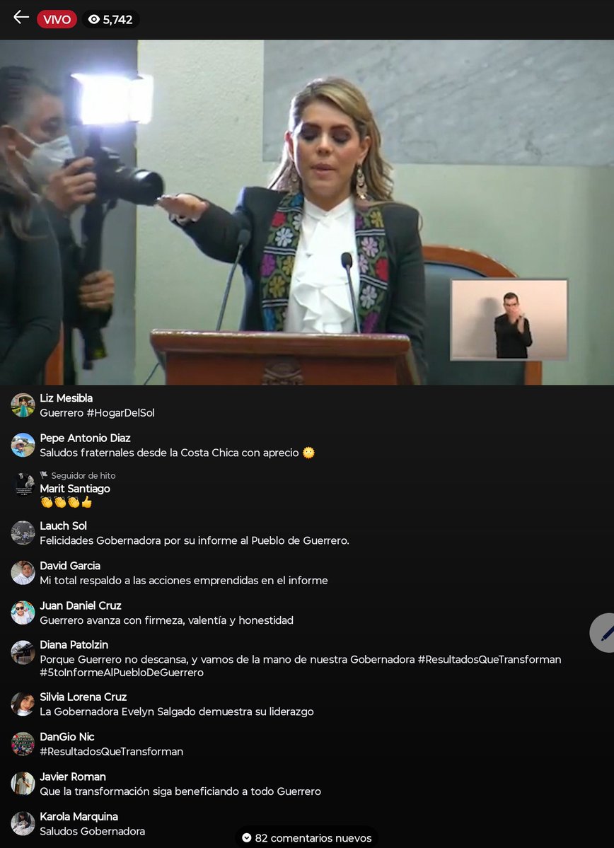 JacmtoniToni's tweet photo. Felicidades Gobernadora Evelyn Salgado Pineda.

#ResultadosQueTransforman https://t.co/wpJe1W4oVL