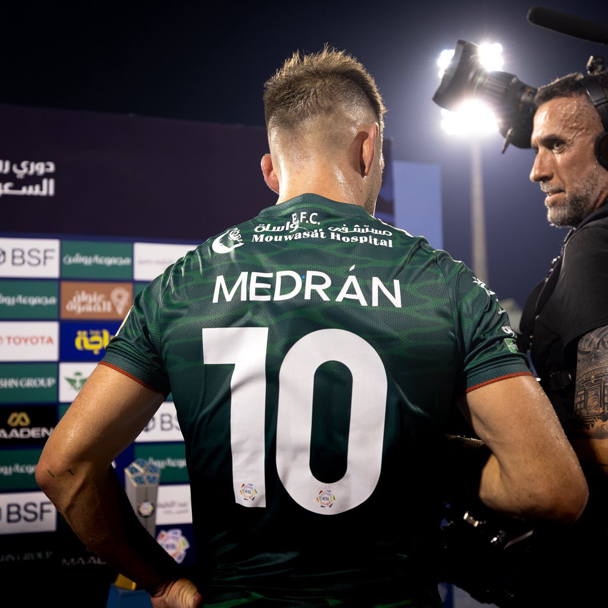 AlvaroMedran's tweet photo. Good fight from the team, we keep fighting for more 💪🏼💚❤️ @Ettifaq https://t.co/SnFIPMNkjB