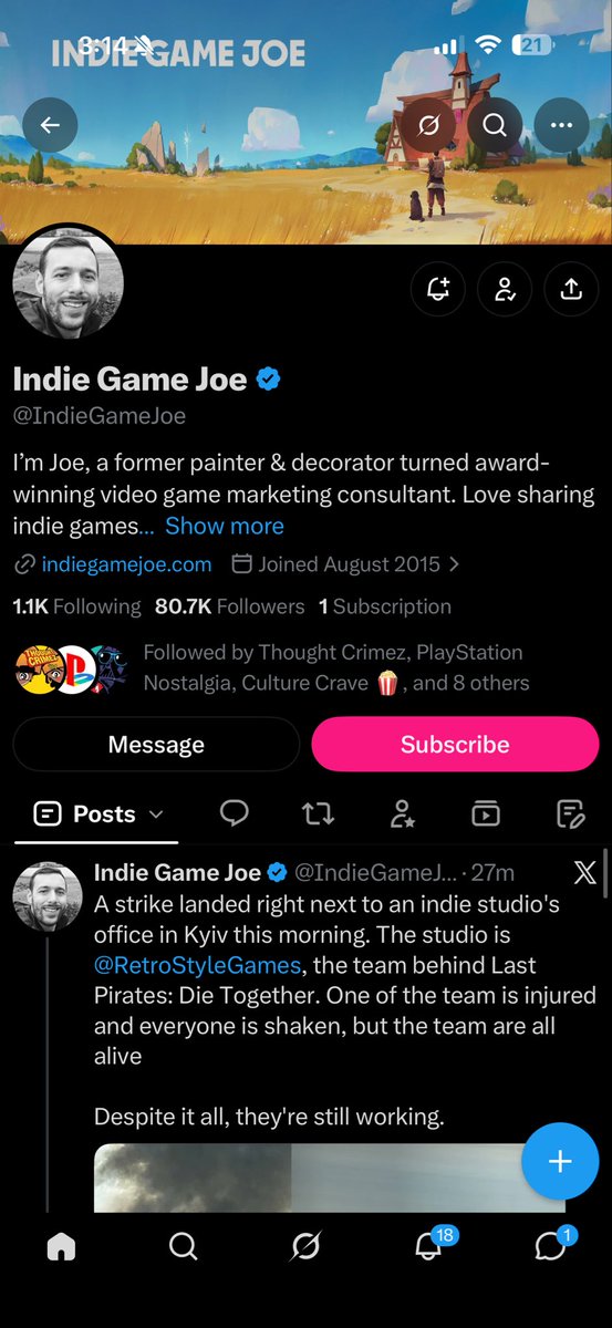 RickettsLied's tweet photo. @SynthPotato @IndieGameJoe PS5 🤞🤞🤞
oh please oh please https://t.co/T2HS5C0UKE