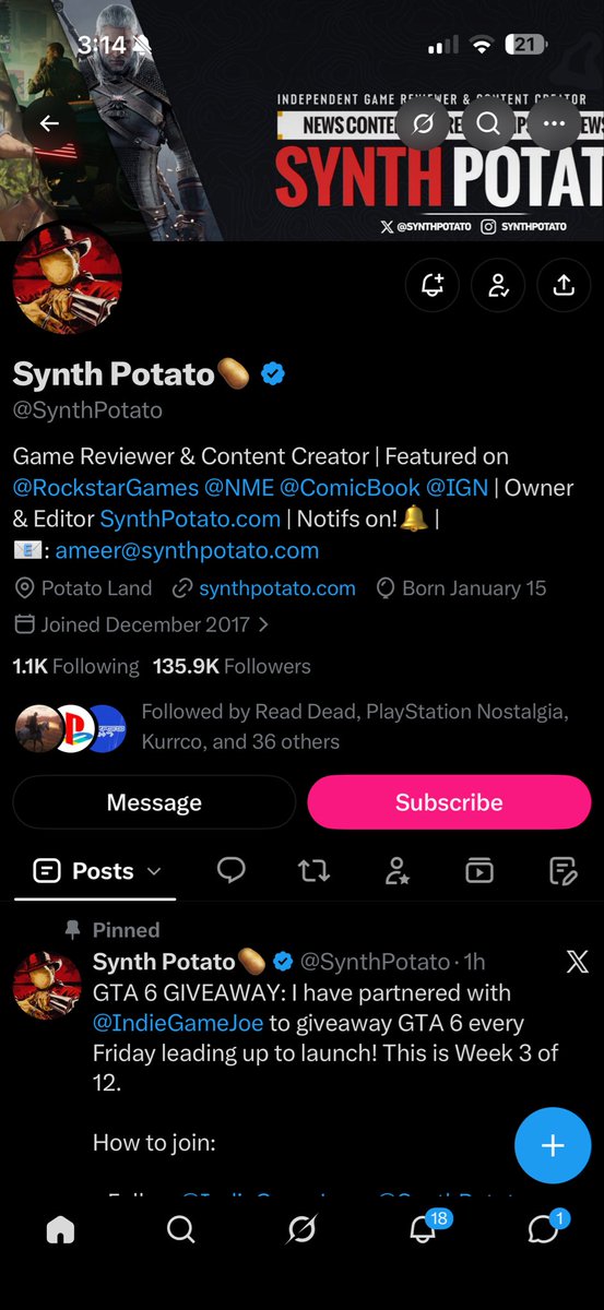 RickettsLied's tweet photo. @SynthPotato @IndieGameJoe PS5 🤞🤞🤞
oh please oh please https://t.co/T2HS5C0UKE