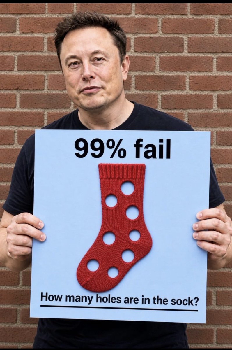 ElonXcu54's tweet photo. How many holes are in shirt?

No one has been able to get correctly

Winner gets
$5000

Ends in 24 hours https://t.co/PVoMUr1AtQ