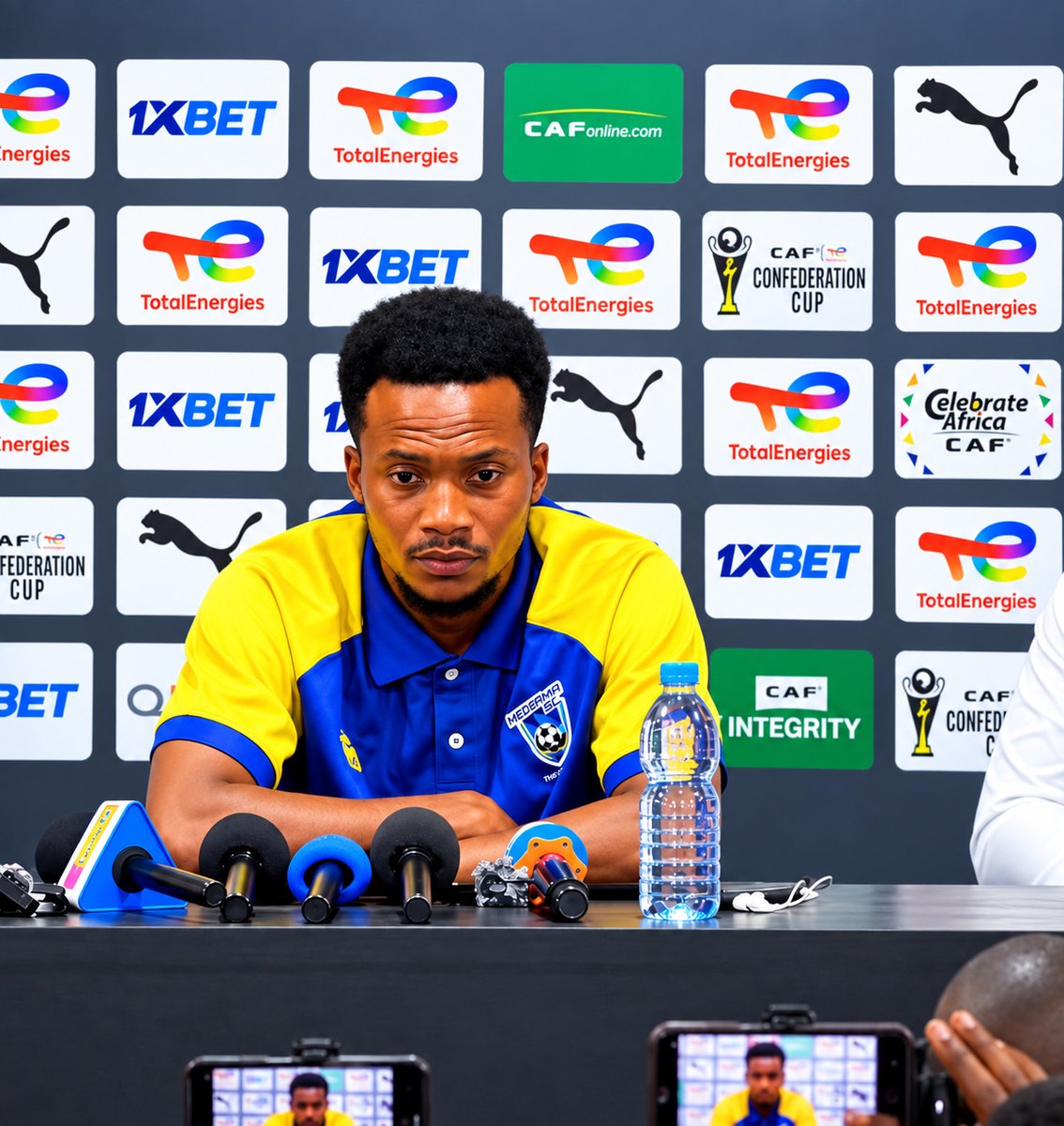 GHPLUpdates's tweet photo. “We’ve spoken amongst ourselves, and we’re coming here with a different mentality. In the first leg, we did everything but were just unfortunate not to put the ball in the back of the net. But we’re here to change things.
There’s no pressure, but that’s football. https://t.co/hMRL4whVf9