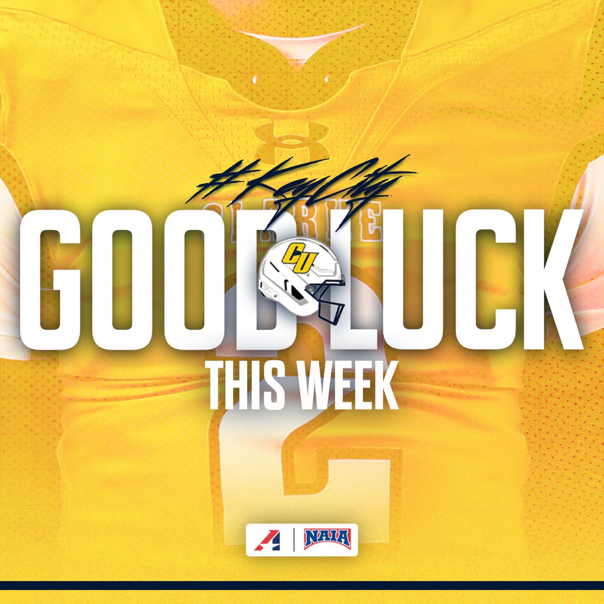 CoryDukes11's tweet photo. Thank you @_CoachSisnerosD and @ClarkePrideFB for the good luck!! https://t.co/uYN6kuZsP1