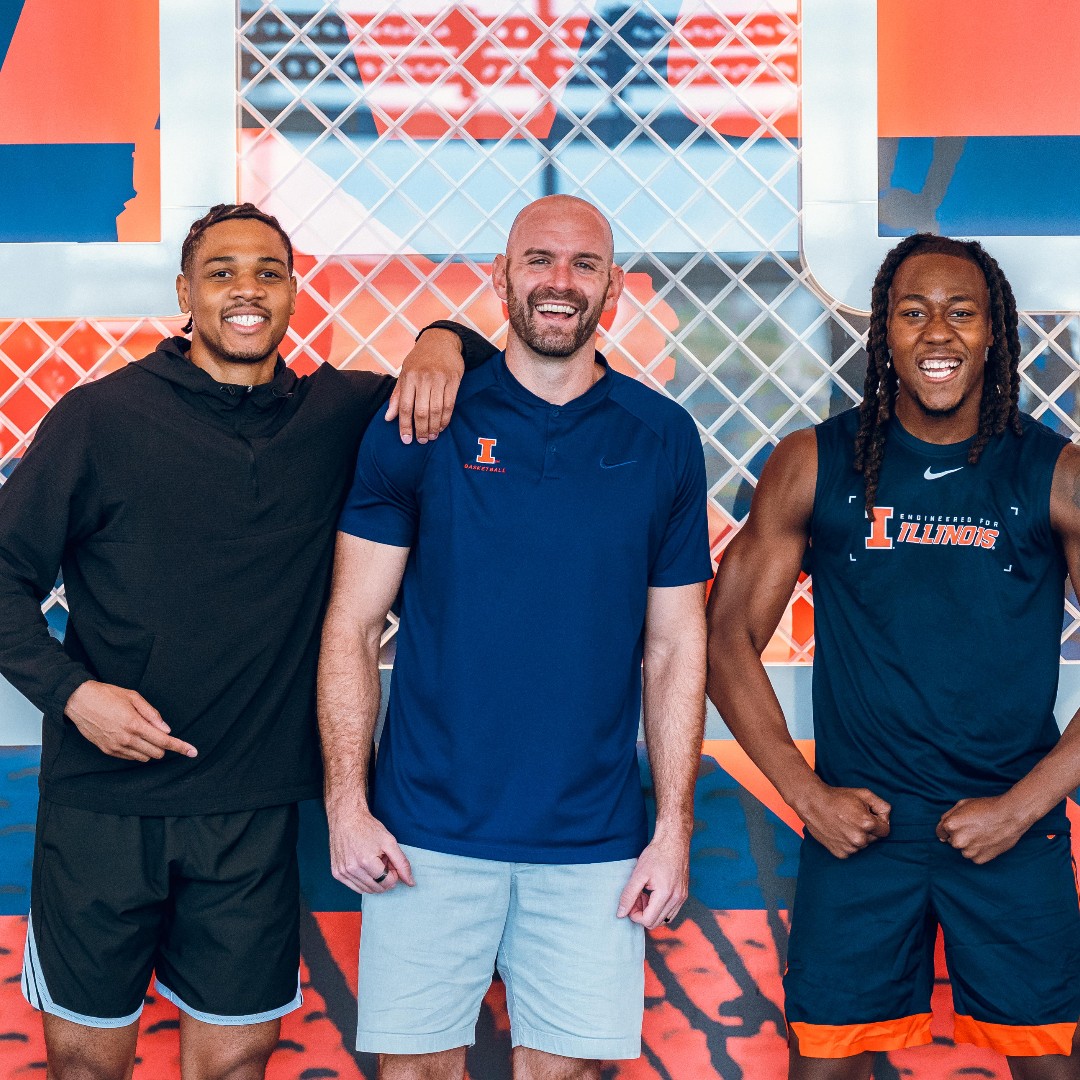 IlliniMBB's tweet photo. Always have a place in this home 🧡💙 https://t.co/79WTwUMNXb