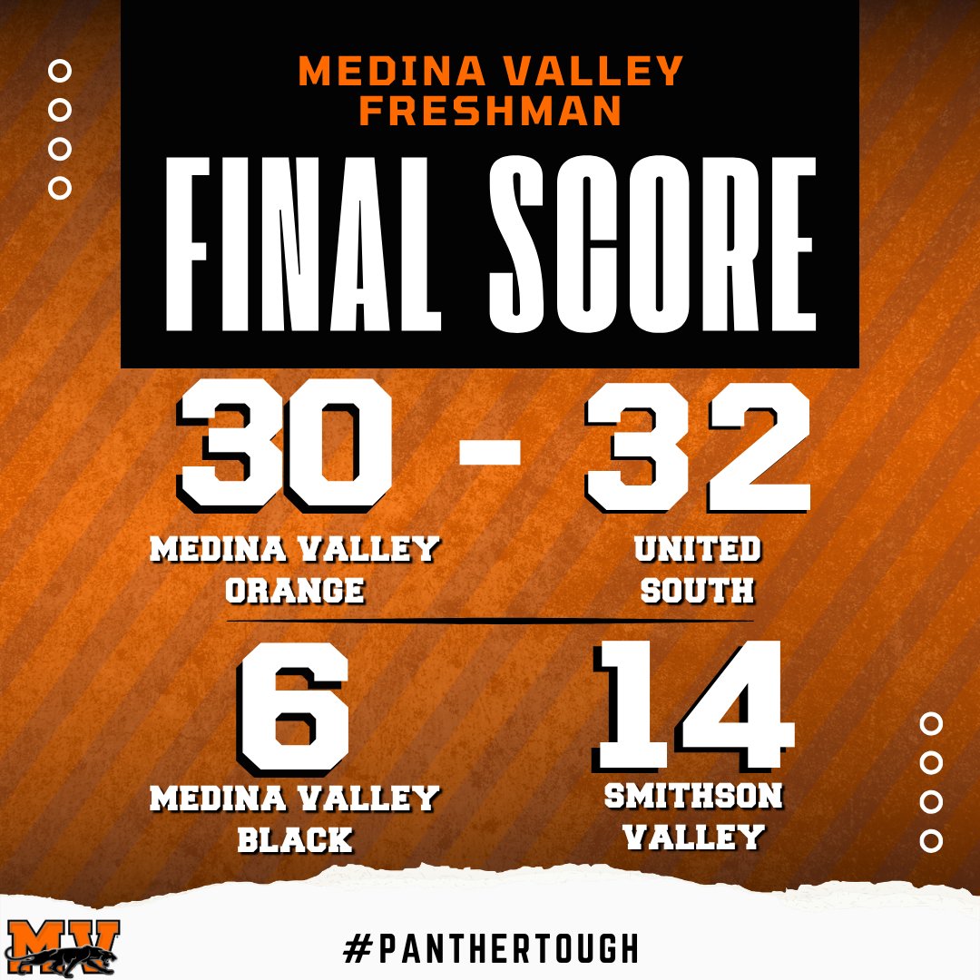 MVHSpanthersFB's tweet photo. A hard-fought night for our Panther JV and Freshman teams as we came up short last night. Proud of the way our guys battled and competed!

Congratulations to our Players of the Game!

#PantherTOUGH https://t.co/XcX9X1CEpC