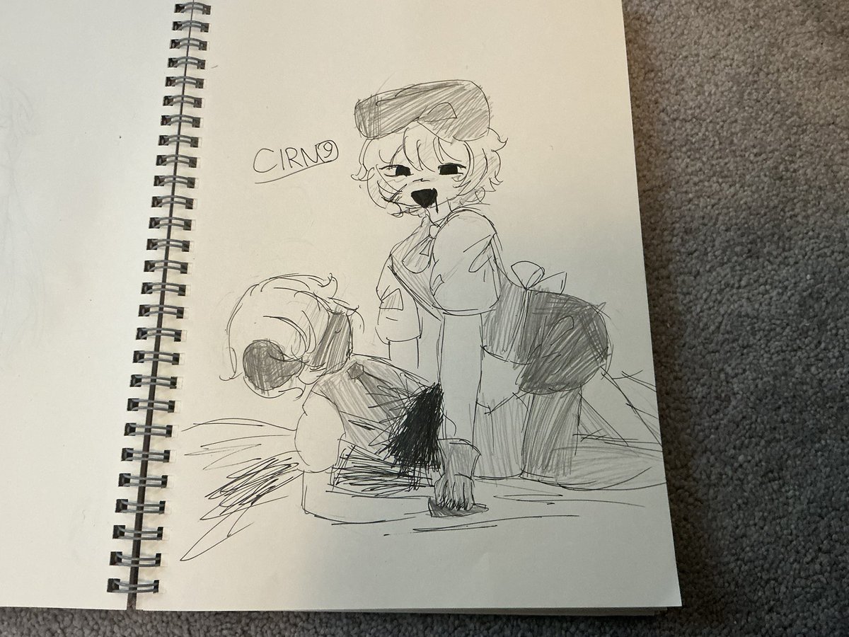 chirunocirno9's tweet photo. i heard that someone liked kirakirafixer cannibalism so i was bold enough to draw it at school
it’s really crappy imo and i fucked up kira’s face (fixer didn’t even have one because i suck 😭) but it’s whatever
also based off of one of nae’s older arts…
#prsk_fa #天馬司 https://t.co/mtFsSgBdB9