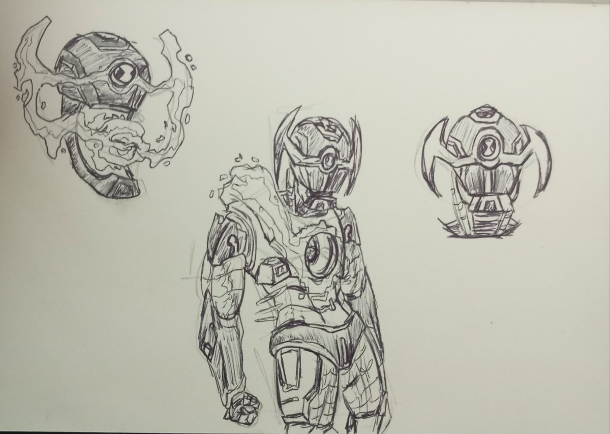 JuanAnd83696834's tweet photo. Adelanto de mi siguiente #dibujo

Un #wip de #ultron + #upgrade

Si lo piensan bien es básicamente #peterparker y el #simbionte

Pero de seres mecánicos, ¿Que tan poderoso sería la #maquina más sofisticada del universo, y Ultron

#Marvel #comic #fusion https://t.co/Ig3rhkZKqU
