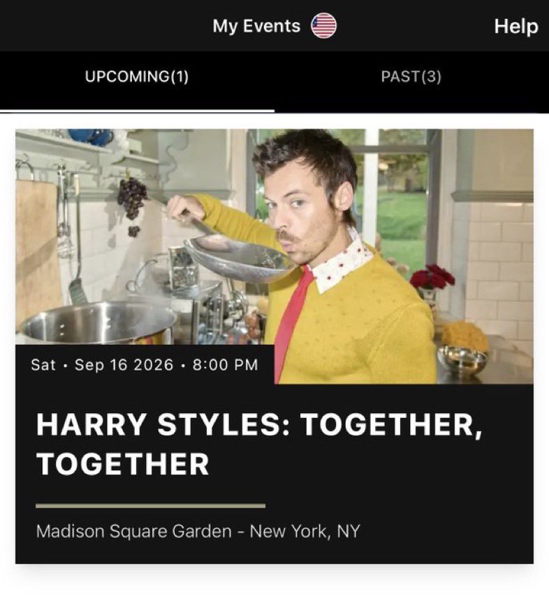 ticketmasterwrl's tweet photo. Wts 3x tickets for Harry Styles Concert at Madison Square Garden - New York for Sep 16

-Section 118, Row 7 plus all seats are together ❤️
-Asking for $300 each
-Will provide proofs ofc!

- SEND ME A DM IF YOU’RE INTERESTED! https://t.co/jKk9EsKBL4