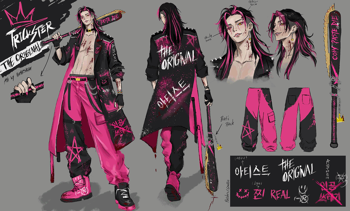 GlamrockJiWoon's tweet photo. And don't you dare vote for anything that isn't luscious hair Trickster https://t.co/dzU3aDsQyc