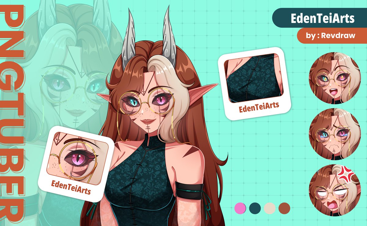 revanvoid's tweet photo. ✨PNGTuber Half-Body COMMS NOW OPEN!✨

Start From $50 | FREE 3 EXPRESSIONS + 1 CHIBI EMOTE

DM me or check my Vgen Acc for more info &amp; availability!
#PNGTuber #CommissionOpen #ChibiEmote #CommissionAlert #vgencomms https://t.co/Y2lvL6UI5c