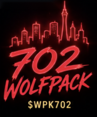 WPK702's tweet photo. Vegas doesn't sleep.

Neither does the meme machine. 🐺🌆

The pack is forming.

Same game. Different pack.

#702Wolfpack #Solana https://t.co/mwuTUC7VpI
