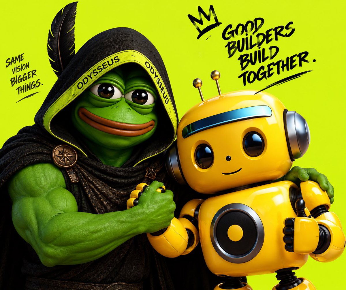 ODYSSEUSPD's tweet photo. @theunipcs KEKIUS ODYSSEUS 🐸 
Come check out my profile!
📖 We’ve got a comic
🎮 A mini-game
💎 And even with a small market cap, we’re still building — and we’re not stopping!

We’ll keep developing, growing, and pushing forward.

The journey is just getting started! 🚀💚 https://t.co/wwDHEtxPKI