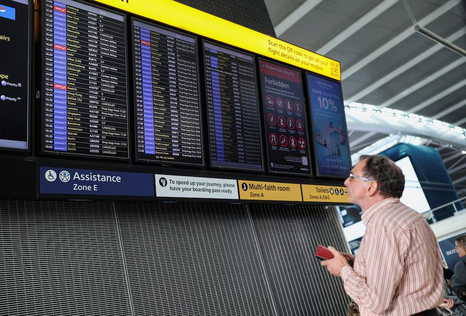 aviationbrk's tweet photo. The Air Traffic Control failure that caused widespread flight chaos in the UK earlier this week was caused by a single military aircraft entering "spurious" flight data, according to reports.

Four people briefed on Tuesday's incident reportedly said the flight plan submitted by the aircraft triggered the series of events that led to chaos at airports across the UK, including Heathrow, Gatwick, Stansted, Manchester, and Birmingham.

More than 2,000 flights were cancelled within three days with UK Transport Secretary Heidi Alexander telling the House of Commons she believed the outage was avoidable.