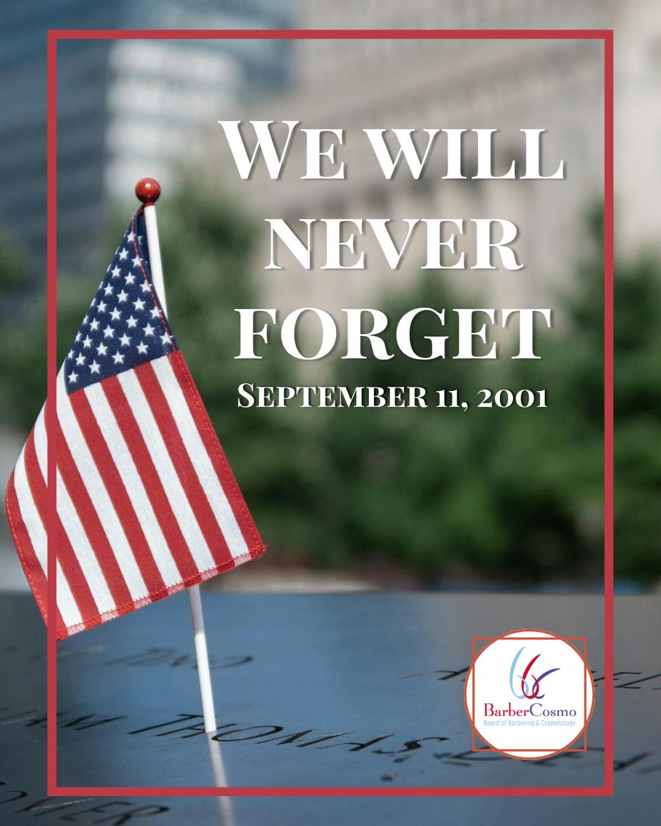 CA_BBC's tweet photo. 25 years later, we continue to remember both the victims &amp; heroes who lost their lives on September 11, 2001. We will never forget. https://t.co/wGGRXClVgs