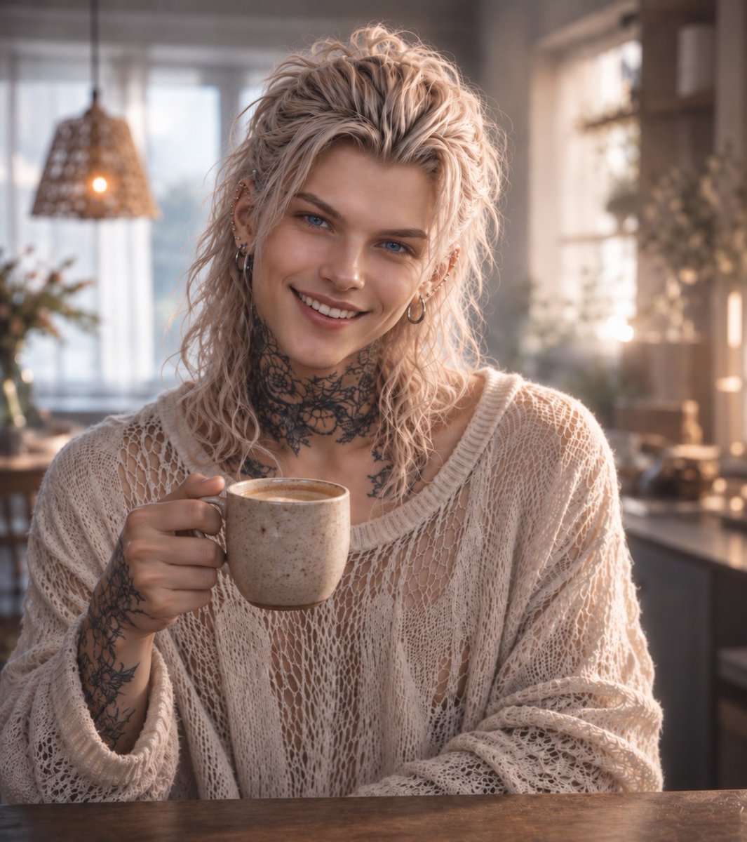 KANADEMIO_art's tweet photo. Good morning, everyone☀️
Soft Dominion — Morning Edition
“Good morning. …I like having coffee while looking at you like this.”
(おはよ。……こうして君の顔を見ながら飲むコーヒー、好きだな。)
#SoftDominion #KANADEMIO #VisualStory #Goodmorning https://t.co/UCTPTMLEQr