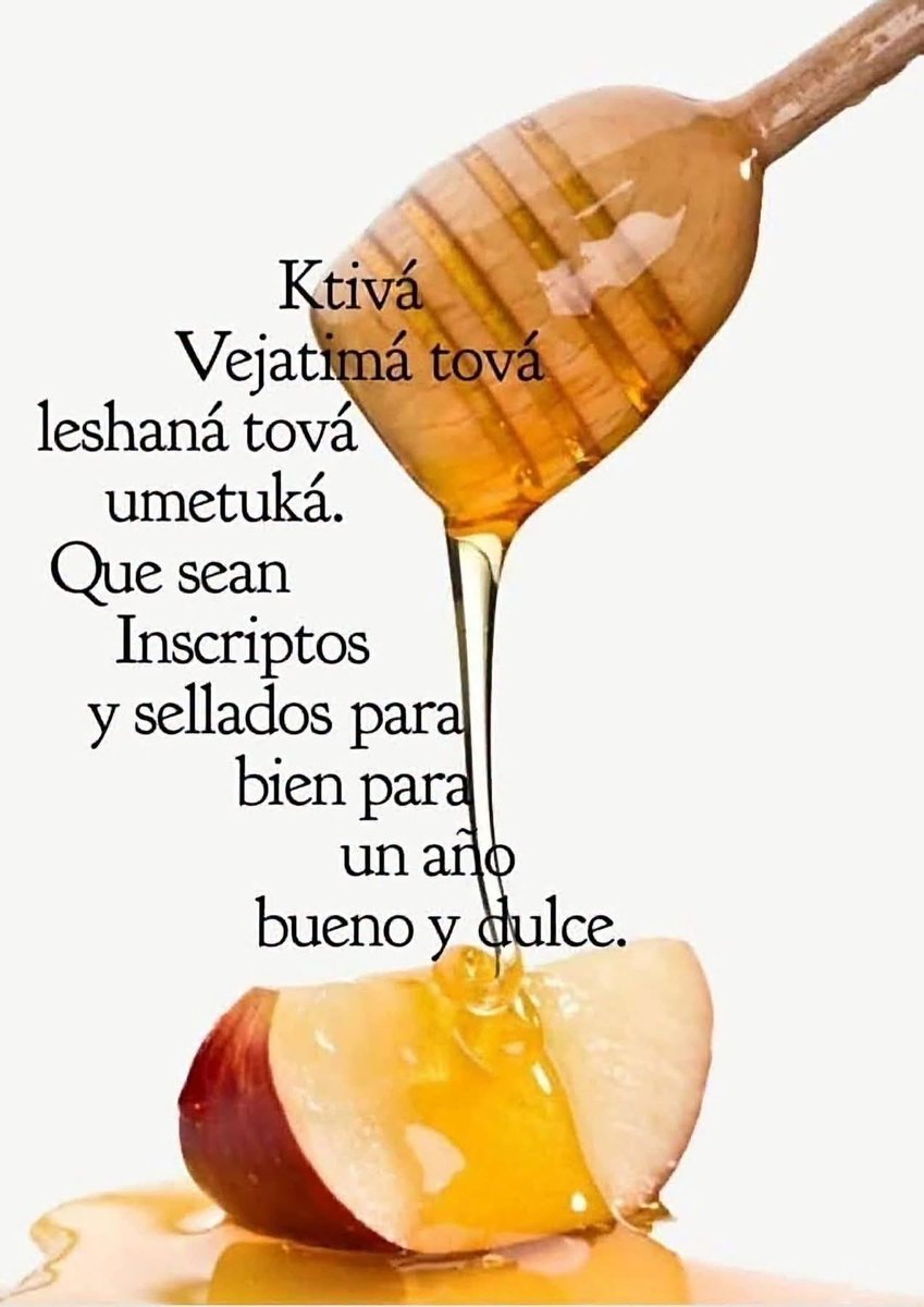 LizFloresp's tweet photo. SHANÁ TOVÁ UMETUKÁ 5787 📜🍯🍎♾✨
Que sean inscritos en el ibro de la vida 🙏♾📜 https://t.co/ycNChGXhGv