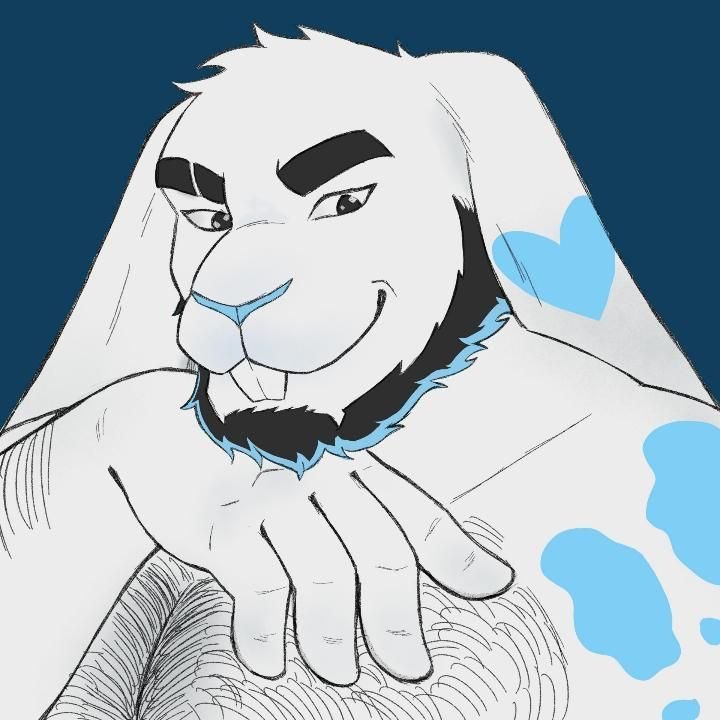 BonBonX_SFW's tweet photo. @Anker_Sketchist Thanks 😇 @Anker_Sketchist 💙✨

This is my boy bun bun he's a muscule chubby built. He doesn't have a full body yet 

Spotted pattern are only on arms only. Heart is only on the right ear and big heart on belly. For info msg me. https://t.co/y2AJ3qDCav
