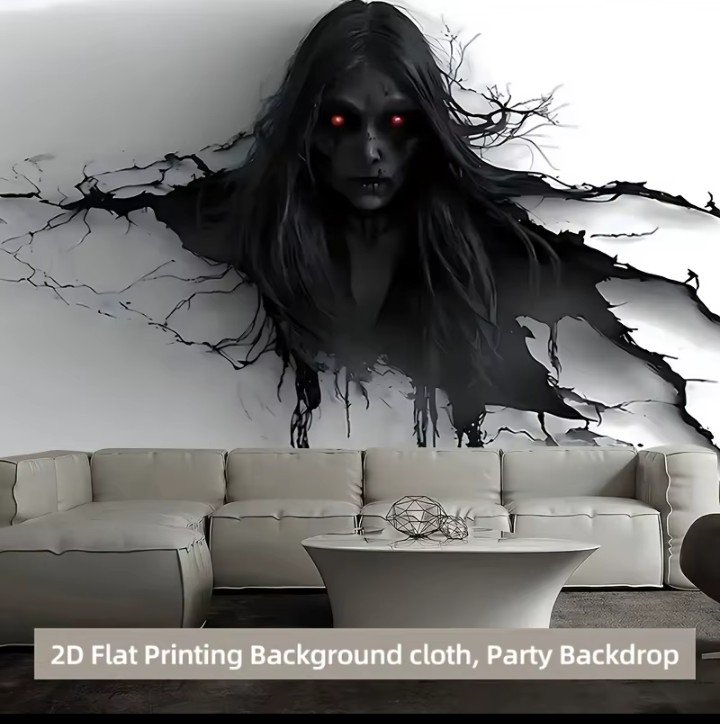 Shoop_Money's tweet photo. 👻 THINK YOUR HOME ISN’T SCARY ENOUGH? 🎃
This creepy red-eyed ghost tapestry will turn any room into a haunted house. 😈🩸
Would you dare hang this up? 👀
#HalloweenInSalem
#SleepyHollowHalloween
#AnokaHalloween
https://t.co/McP2zl3hLM https://t.co/qhCbKQJxlW