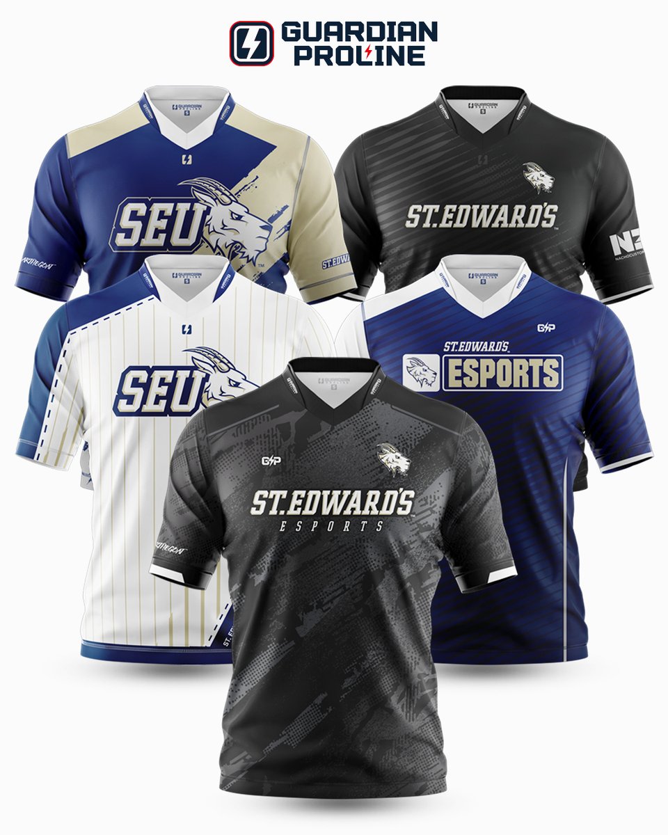 guardianproline's tweet photo. New jerseys for our long time friends and customers @SEUEsports! Grateful and thankful for their continued support! Good luck this season. https://t.co/znLm2CSvMU