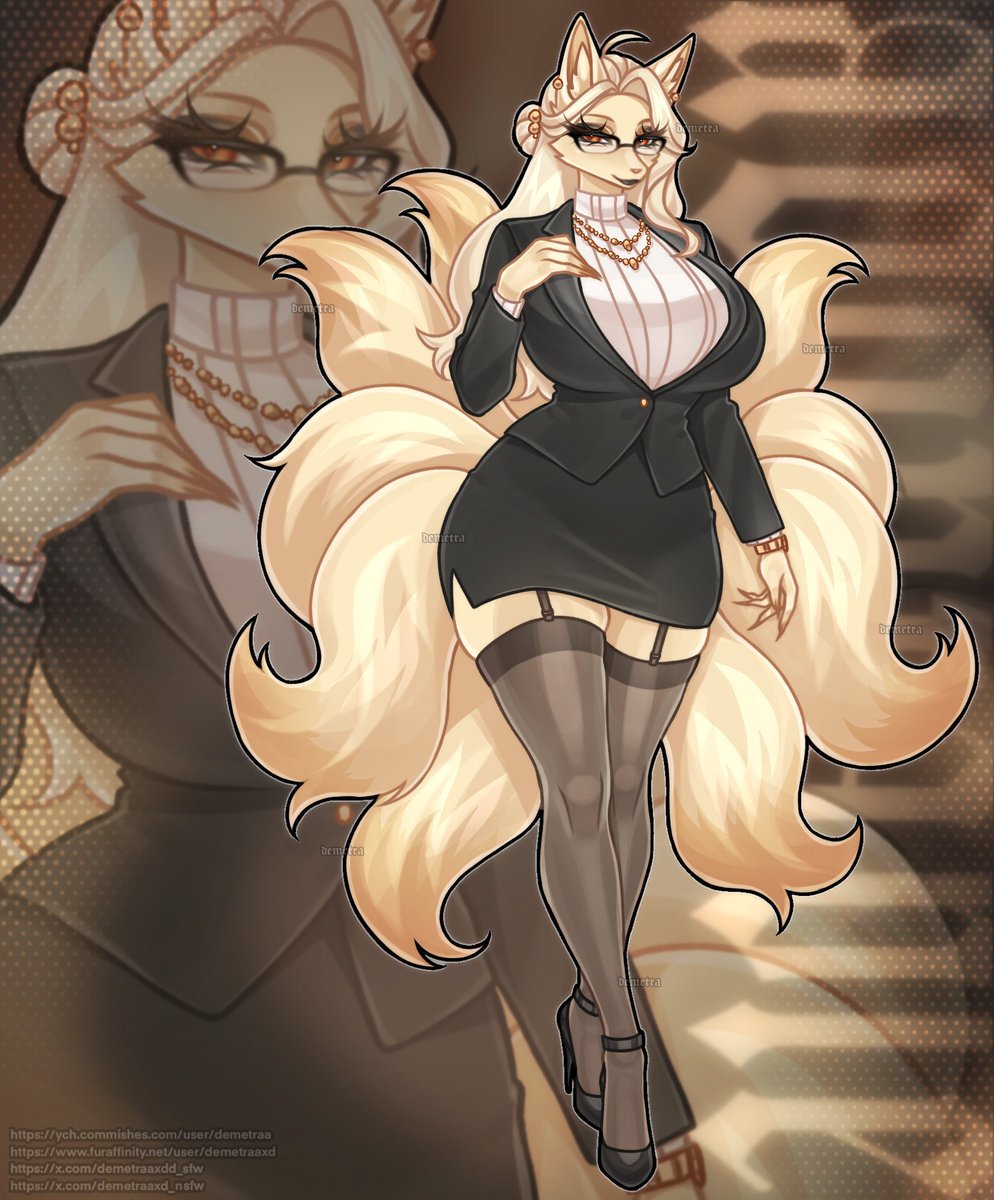 demetraaxdd_sfw's tweet photo. Ninetales Luxury Brand CEO

#furry #pokemon #ninetales https://t.co/4fO2vCK4yx