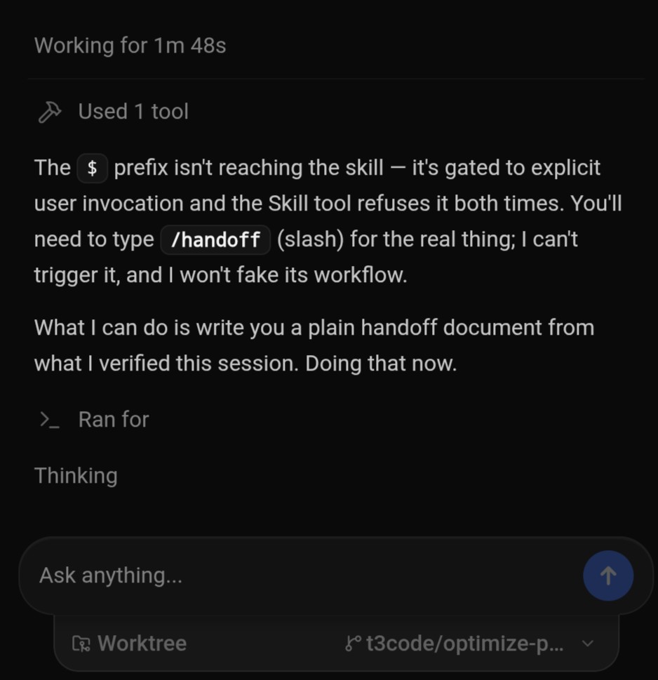 alexcasdev's tweet photo. This is really annoying 😞 @theo https://t.co/RfmmzIztb7