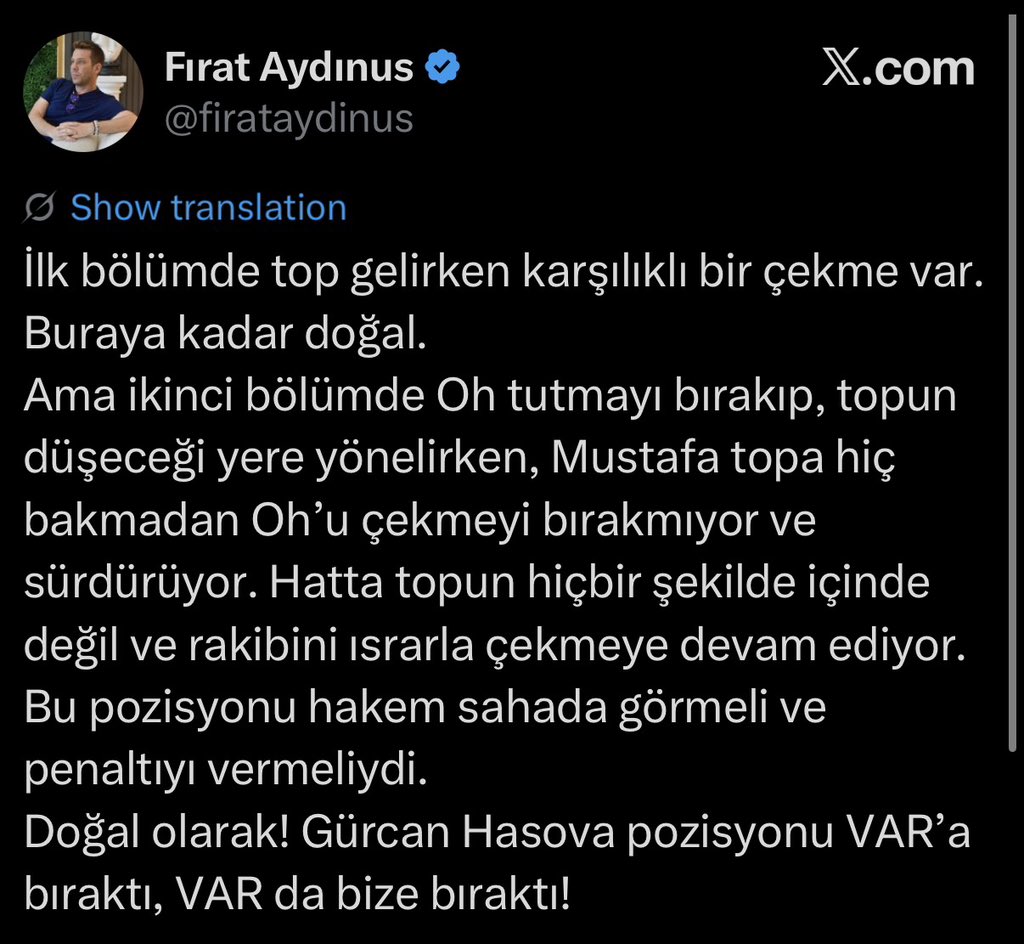 caglaryu's tweet photo. Siz neyin peşindesiniz @TFF_Org @MHK_Resmi 

Neden gollerimizi iptal ediyorsunuz ? 
Neden penaltımızı vermiyorsunuz? https://t.co/9We1CCJii6