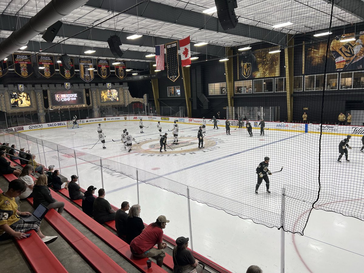 JesseGranger_'s tweet photo. Golden Knights 2026 rookie camp is underway https://t.co/P1O96GHwFo