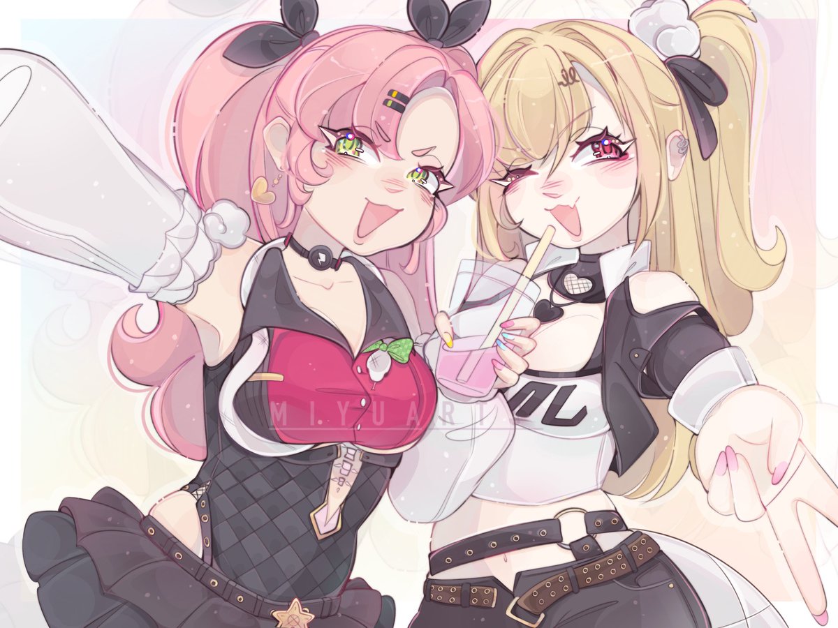 miyuartss's tweet photo. Cissia and Nicole comm !! (˶˃ᆺ˂˶)♡
#artmoots #ZenlessZoneZero #ゼンゼロ  #ZZZ https://t.co/h5s8muiTvO