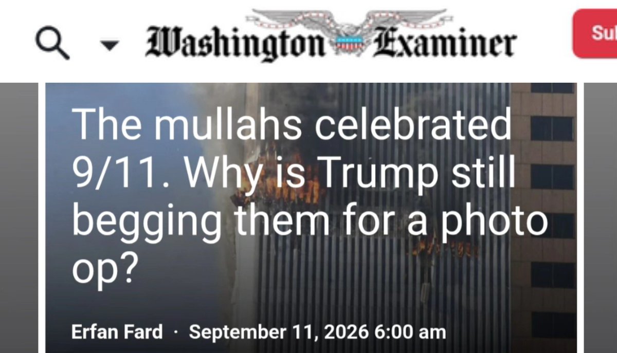 EQfard's tweet photo. Today, in the 21st century, no path or remedy remains for the world other than #RegimeChange in #Iran, yet the world refuses to awaken from its slumber of negligence.
A grotesque, meaningless, & absurd scene was created because no one #negotiates with a #killer.
@dcexaminer https://t.co/jro5VObPYy