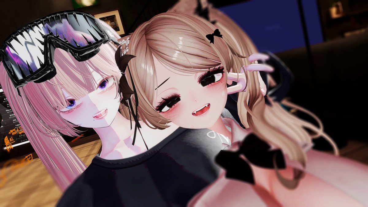 noise1515's tweet photo. #VRChat 
最近、VRChatにVRで入ると、つい写真を撮るのを忘れちゃうんだよね…。
みんなと一緒にいるのが楽しいからかな…？
もっとこまめに撮って、Xに載せて思い出を残しておきたいのに…。
これからは写真を撮る習慣をつけなきゃ。 https://t.co/saKQblTNbp