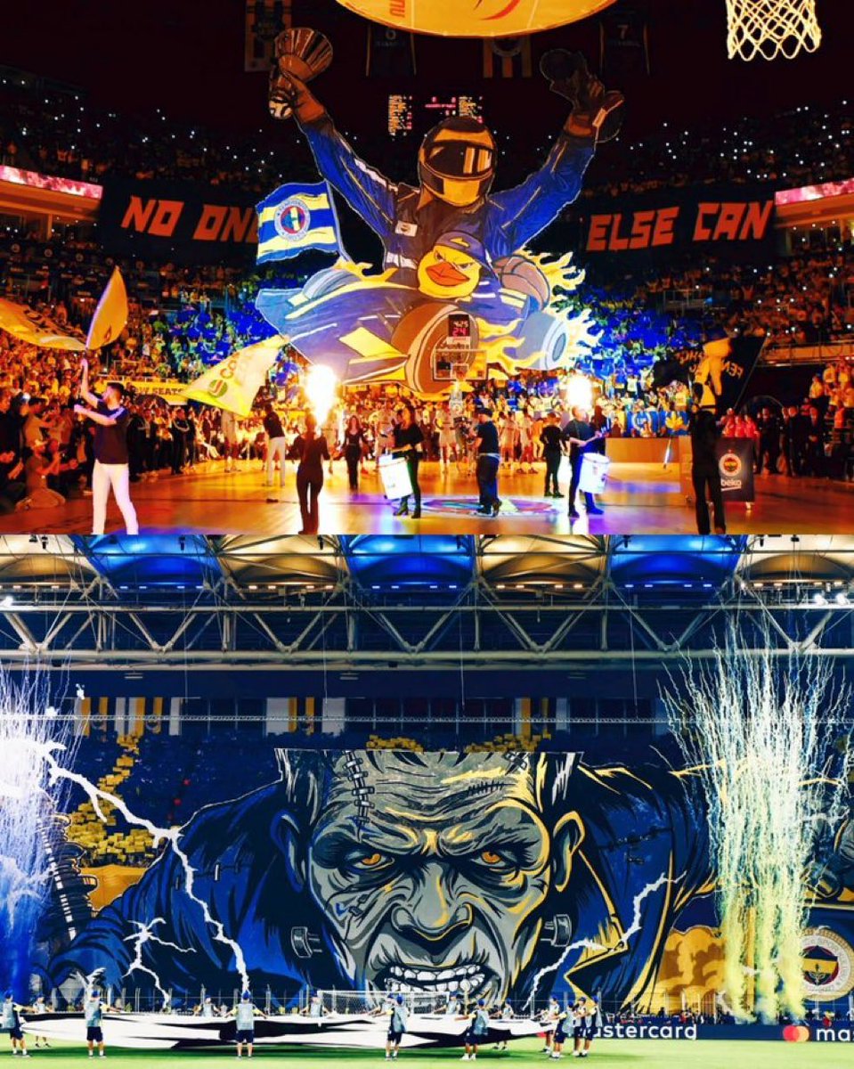 SerkanGazioglu's tweet photo. Şampiyonlar Ligi ya da EuroLeague, fark etmez. Fenerbahçe; taraftarıyla, imajıyla dünyanın en büyük spor kulübüdür. https://t.co/8Rq9Urf5IE