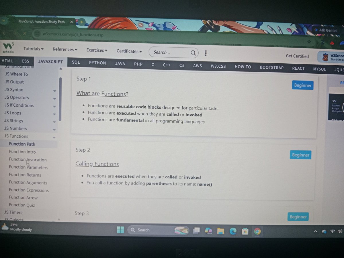 T_EB3N_O's tweet photo. Day 12 of my coding journey.

I’m going back through documentation, revisiting concepts, and making sure I actually understand what I’m learning rather than just moving through the lessons.

It might not look like much from the outside, but progress is definitely happening. 

Slowly building the foundation.
One concept at a time.

Day 12 complete.