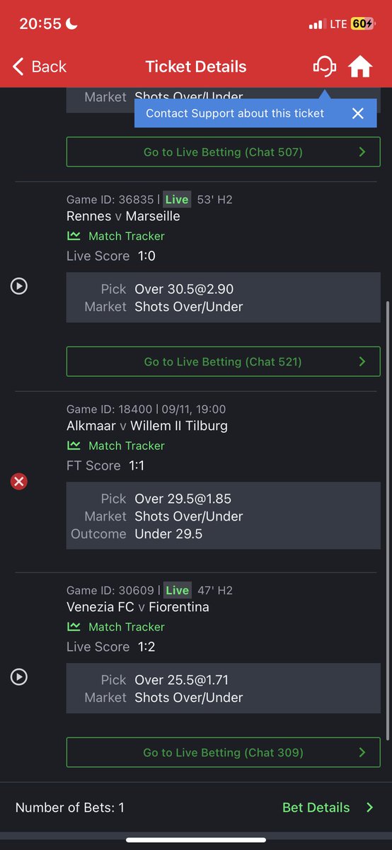 DannyRex111's tweet photo. @SportyBetNG pls don’t start with me again, I played the az alkmaar game to play 30 shots and they played 30shots on dot and u marked it has a loss. Rectify this issue, must u guys do this all the time? https://t.co/MLo6LWr2HS