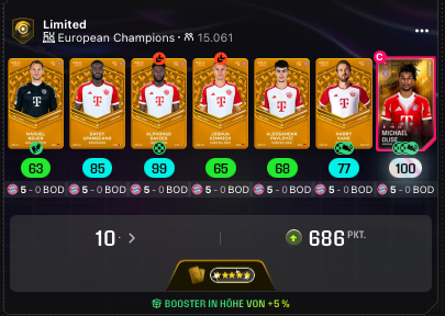 sorare_buli's tweet photo. 🚨 I finished 10th out of 15,061 in Sorare European Champions.
My reward:
🧤 Lukas Jungwirth
💰 Latest auction: €6.06
Meanwhile, managers BELOW me won cards worth €80–100+.
This reward system makes ZERO sense.
🧵👇 https://t.co/T2CmONTRQo