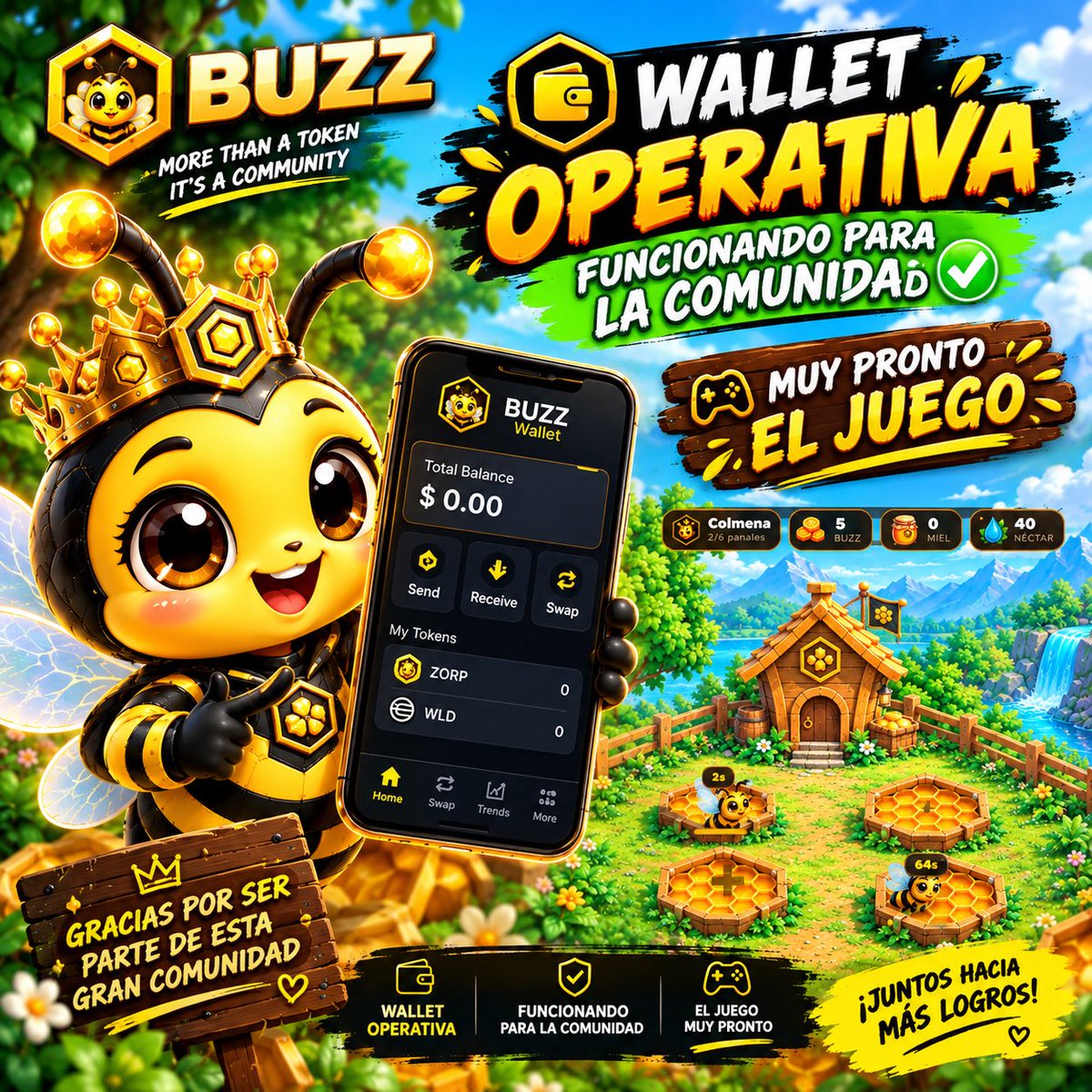BuzzToken_world tweet picture