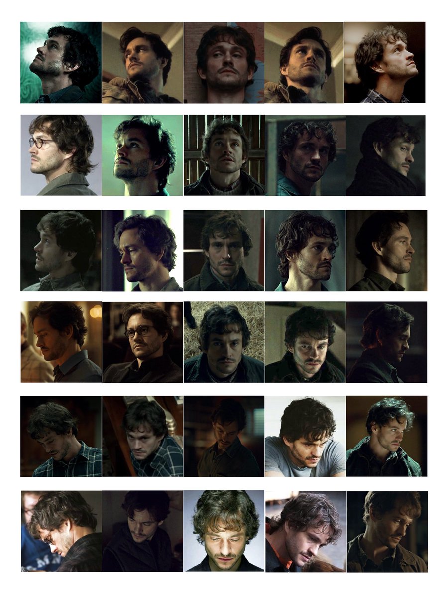 minnesotashr1ke's tweet photo. Will Graham and Hannibal facial reference sheets for artists here! <3 https://t.co/JMOL4xS7g7