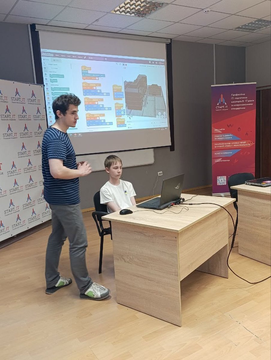 Lviv_Start_IT's tweet photo. Перше програмування без складного коду: чому Scratch - хороший початок для учнів 5–6 класів
https://t.co/C8xkzV9O4z https://t.co/eWQe91SQZS