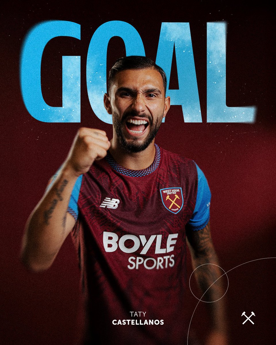 WestHam's tweet photo. TATY GETS IN ON THE ACT! 🤪

⚒️ 4-0 ⚪️ (63') https://t.co/FFrTOC9CQY
