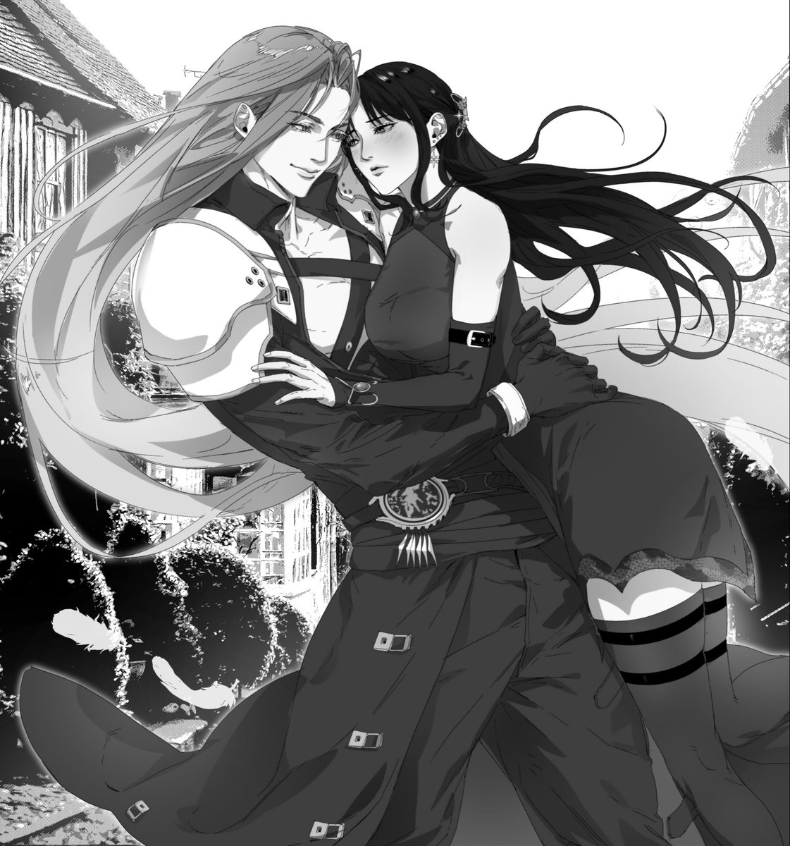 zanshinrouge's tweet photo. got another sephilluna comm bc im obsessed now, ITS SO BEAUTIFUL 🥹🥹🫶🫶 

done by quadrupedal on crepe <3 https://t.co/H3Jr6wruVx