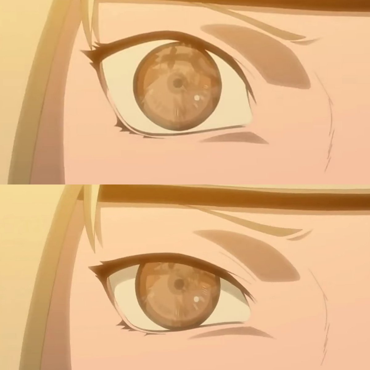 Khantsuu's tweet photo. seeing jiraiya's reflection in her eyes feels so soft, like her eyes only know how to hold him https://t.co/aAXL8JeINj