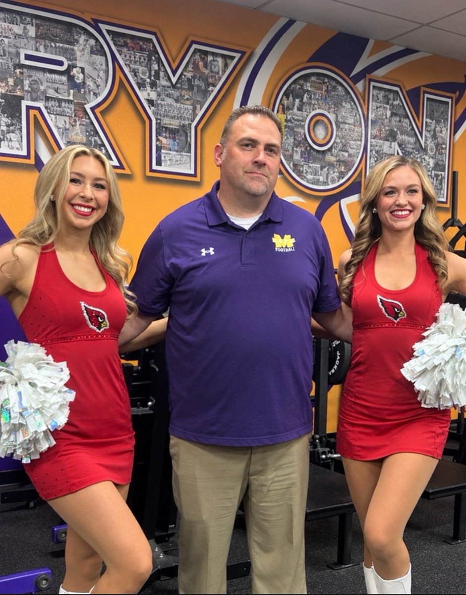 Mesa_FB's tweet photo. Mesa's Ryan Felker @Jackrabbits2026 named Cardinals' HS Coach of the Week, after a thrilling 31-28 win over SDO on Cox CW7's Fiesta Bowl High School Football Showdown last Thursday #CarryOn #BAM #WeGotYour6 https://t.co/BawXKm9J0t